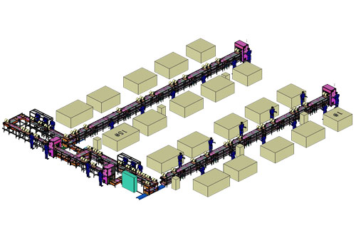 鋰電池隔膜檢驗(yàn)下料輸送線(xiàn) 鋰電池隔膜檢驗(yàn)下料輸送線(xiàn)